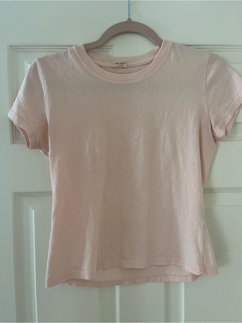 Brandy Melville/ John Gault Light Pink Short Sleeve Tee